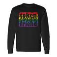 Proud Lgbtq Ally Token Straight Friend Gay Pride Parade Long Sleeve T-Shirt T-Shirt Gifts ideas