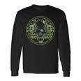 Psychobilly Horror Punk Rock Hr Xenomorph Baphomet Rock Long Sleeve T-Shirt Gifts ideas