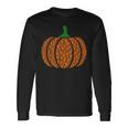 Pumpkin Dog Cat Paw Print Halloween Pet Lover Long Sleeve T-Shirt Gifts ideas