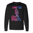 I Put The Bi In Bitch Bisexual Pride Flag Quote Long Sleeve T-Shirt Gifts ideas