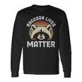 Raccoon Lives Matter Raccoon Raccoon Lives Matter Raccoon Long Sleeve T-Shirt Gifts ideas