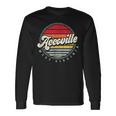 Retro Accoville Home State Cool 70S Style Sunset Long Sleeve T-Shirt Gifts ideas