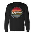Retro East Schodack Home State Cool 70S Style Sunset Long Sleeve T-Shirt Gifts ideas