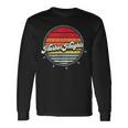 Retro Harker Heights Home State Cool 70S Style Sunset Long Sleeve T-Shirt Gifts ideas