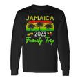 Retro Jamaica Vacation 2023 Jamaican Holiday Trip Long Sleeve T-Shirt Gifts ideas