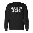 Retro Senior 2024 Class Of 2024 Graduation High School Grad Long Sleeve T-Shirt T-Shirt Gifts ideas