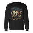 Scallywag Pirate Skull And Crossbones Jolly Roger Jolly Roger Long Sleeve T-Shirt Gifts ideas