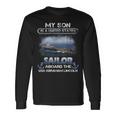 My Son Is A Sailor Aboard The Uss Abraham Lincoln Sailor Long Sleeve T-Shirt T-Shirt Gifts ideas