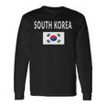 South Korea Korean Flag Souvenir Seoul Long Sleeve T-Shirt Gifts ideas