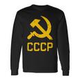 Soviet Union Hammer And Sickle Russia Communism Ussr Cccp Long Sleeve T-Shirt Gifts ideas