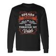 Spears Blood Runs Through My Veins Family Christmas Long Sleeve T-Shirt Gifts ideas