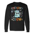 Spooky Boo Nurse Crew Ghost Halloween Nurse Costume Long Sleeve T-Shirt Gifts ideas