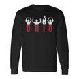 State Of Ohio Cute Proud To Be Ohioan Home Letters Root Long Sleeve T-Shirt Gifts ideas