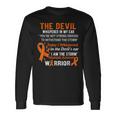I Am The Storm Multiple Sclerosis Warrior Long Sleeve T-Shirt Gifts ideas