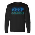 Swimming Swim Beach Love Ocean Swimmer Idea Swimming Long Sleeve T-Shirt T-Shirt Gifts ideas