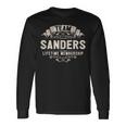 Team Sanders Lifetime Membership Retro Last Name Vintage Long Sleeve T-Shirt Gifts ideas