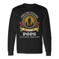I Have Two Titles Dad And Pops Happy Father Day Long Sleeve T-Shirt T-Shirt Gifts ideas