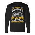 Never Underestimate An Old Man With A Bernese Mountain Long Sleeve T-Shirt Gifts ideas