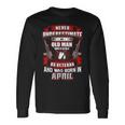 Never Underestimate An Old Us Veteran Born In April Long Sleeve T-Shirt Gifts ideas