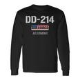 Usa Flag Dd214 Us Air Force Veteran Alumni Vintage Long Sleeve T-Shirt T-Shirt Gifts ideas