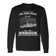 Uss John Willis De 1027 Long Sleeve T-Shirt Gifts ideas