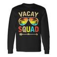 Vacay Squad Beach Summer Vacation Family Matching Trip Long Sleeve T-Shirt Gifts ideas