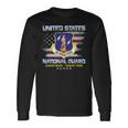 Veteran Vets US National Guard Veteran Always Ready Flag Vintage 181 Veterans Long Sleeve T-Shirt Gifts ideas