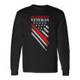 Veteran Vets Us Navy Submarine Veteran Usa Flag Vintage Submariner Veterans Long Sleeve T-Shirt Gifts ideas
