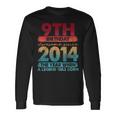Vintage 2014 9 Year Old Limited Edition 9Th Birthday Long Sleeve Gifts ideas