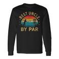 Vintage Best Uncle By Par Disc Golf Fathers Day Long Sleeve T-Shirt T-Shirt Gifts ideas