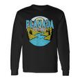 Vintage Planada California River Valley Souvenir Print Long Sleeve T-Shirt Gifts ideas