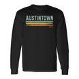 Vintage Stripes Austintown Oh Long Sleeve T-Shirt Gifts ideas