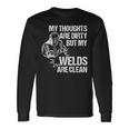 Welding For Men Dad Metal Workers Blacksmith Long Sleeve T-Shirt Gifts ideas