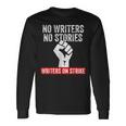 Wga Writers Guild Of America On Strike Wga Anti Ai Chatbots Long Sleeve T-Shirt Gifts ideas
