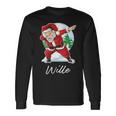 Wille Name Santa Wille Long Sleeve T-Shirt Gifts ideas