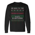 Xmas For Reservationist Reservationist Ugly Sweater Long Sleeve T-Shirt Gifts ideas