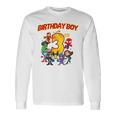 3Rd Third Birthday Boy Superhero Super Hero Party Long Sleeve T-Shirt Gifts ideas
