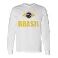 Brasil Brazilian Apparel Clothing Outfits Ffor Men Long Sleeve T-Shirt Gifts ideas