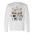 Cousin Squad Boo Boo Cousin Crew Ghost Dog Halloween Long Sleeve T-Shirt Gifts ideas