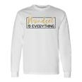 Everything Is Mindset Inspirational Mind Motivational Quote Long Sleeve T-Shirt Gifts ideas
