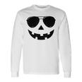 Jack O Lantern Face Pumpkin Halloween Costume Boys Long Sleeve T-Shirt Gifts ideas