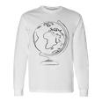 Geography World Globe Earth Planet Long Sleeve T-Shirt Gifts ideas
