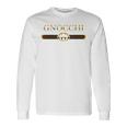 Graphic Gnocchi Italian Pasta Novelty Food Long Sleeve T-Shirt Gifts ideas