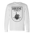 Halloween Bride Or Die Gothic Bachelorette Party Matching Long Sleeve T-Shirt Gifts ideas