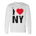 I Heart Love Ny New York City Nyc Long Sleeve T-Shirt Gifts ideas