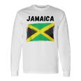 Jamaica Flag Holiday Vintage Grunge Jamaican Flag Long Sleeve T-Shirt Gifts ideas