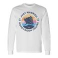 Just Married Honeymoon Cruise 2023 Couple Matching Long Sleeve T-Shirt Gifts ideas