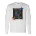 My Last First Day 2024 High School Senior Back To School Long Sleeve T-Shirt Gifts ideas