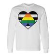 Lgbtq Straight Ally Flag Heart Lgbtqia Straight Ally Long Sleeve T-Shirt T-Shirt Gifts ideas