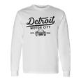 Motor City Muscle Car Detroit Novelty Long Sleeve T-Shirt T-Shirt Gifts ideas